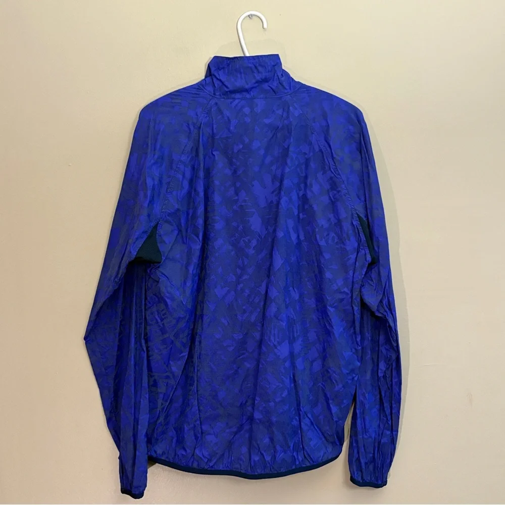 Vintage InSport High-Visibility Blue Reflective Running Jacket – Size Medium EUC - Picture 10 of 14